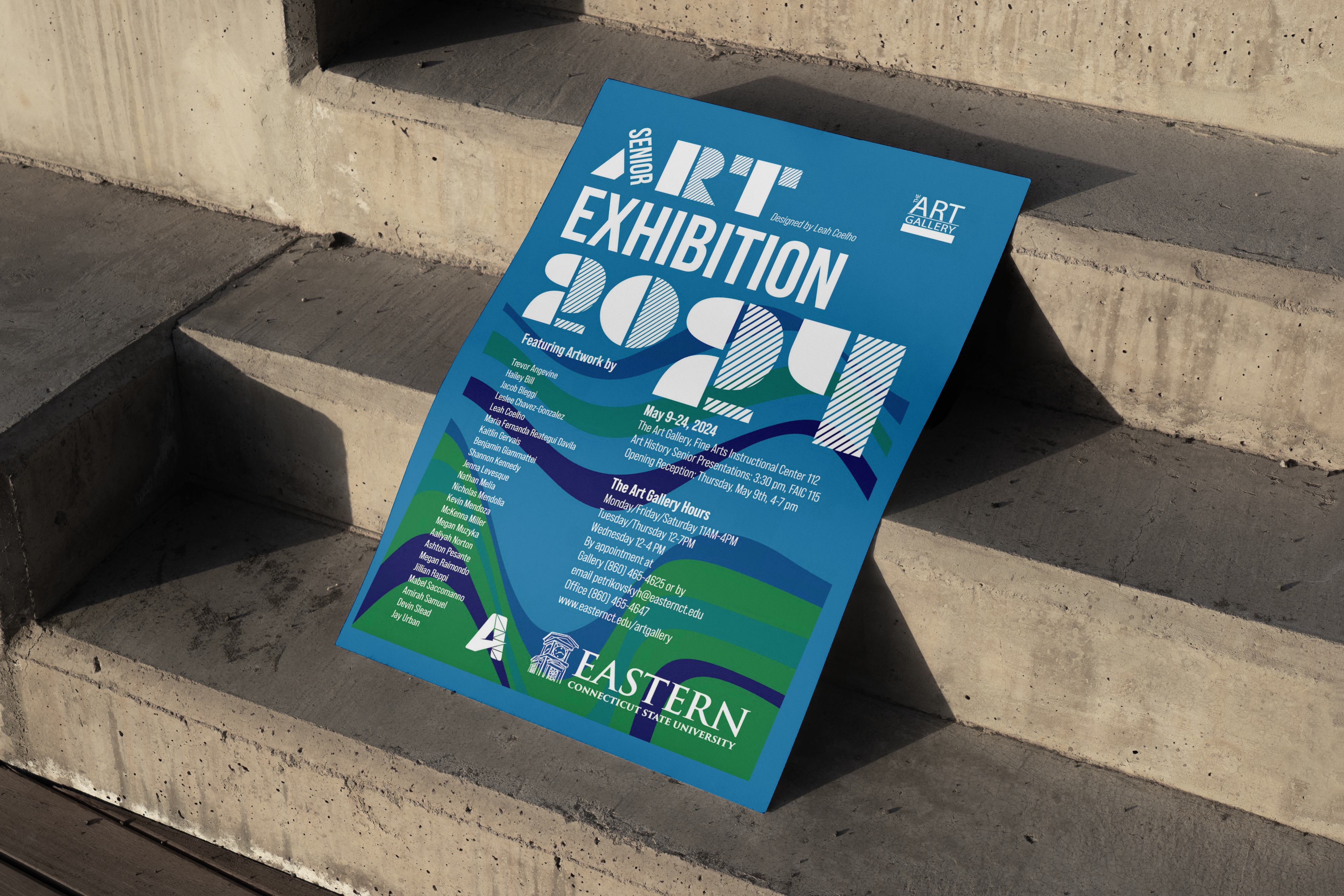 24in x 36in Promotional Poster for the exhibition.